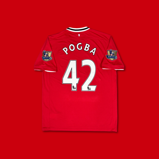 2011/12 Manchester United Shirt - Pogba - XL