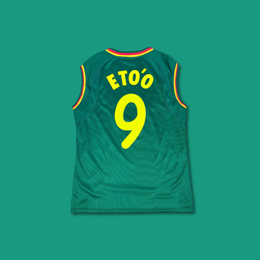 2002/03 Cameroon Home Shirt - Etoo - L