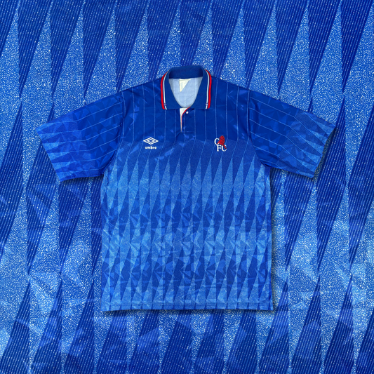 1990/91 Chelsea Home Shirt - L