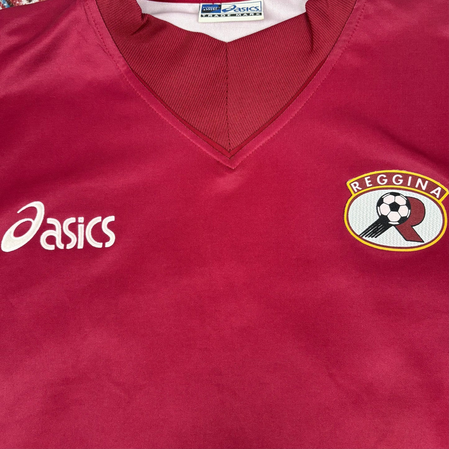 2003/04 Reggina Calcio Home Longsleeve Shirt - Player Issue - Nakamura - XL