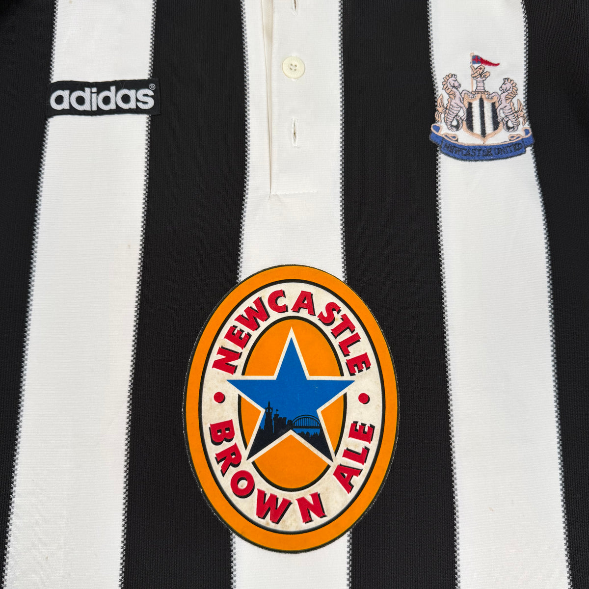 1996/97 Newcastle Home Shirt - Ginola - XL