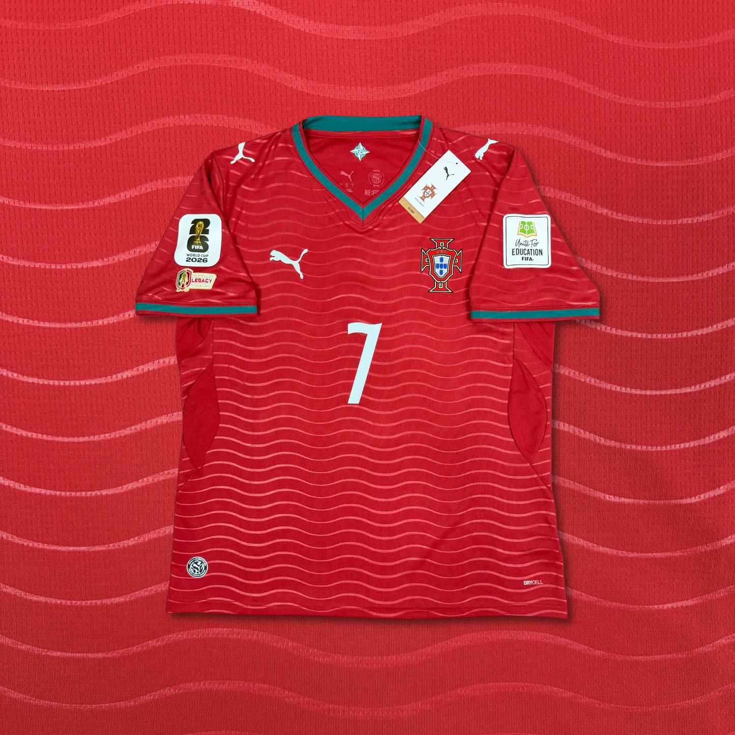 2026/27 Portugal Home Shirt - Cristiano Ronaldo - New with Tag - L