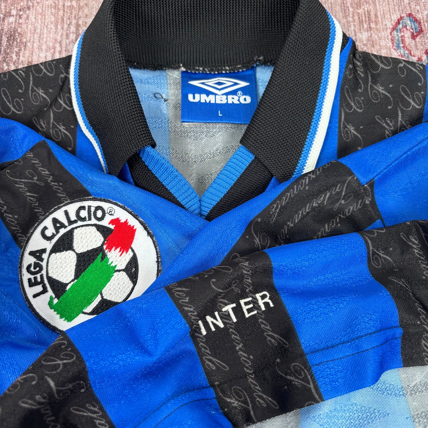 1997/98 Inter Milan Home Shirt - Ronaldo Nazario - L