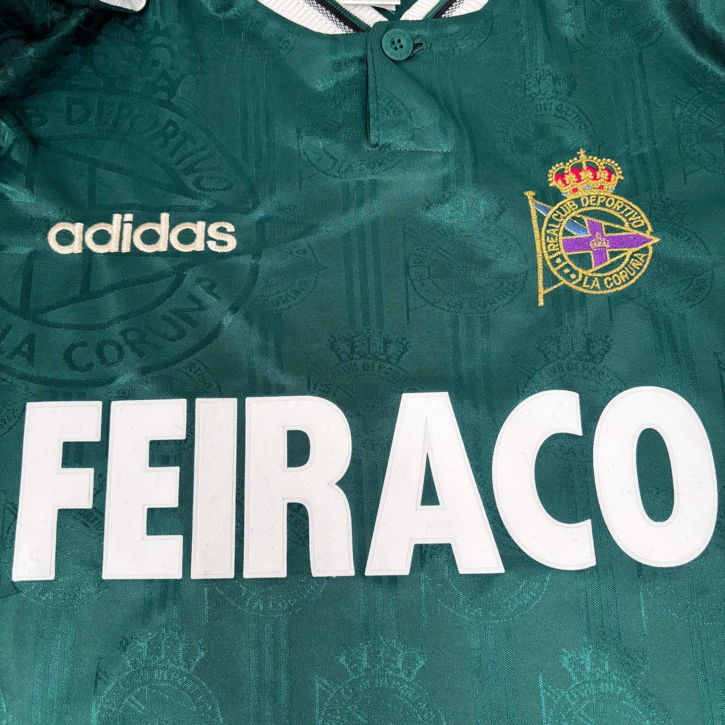 1997/98 Deportivo La Coruna Away Longsleeve Shirt - Scaloni - XL