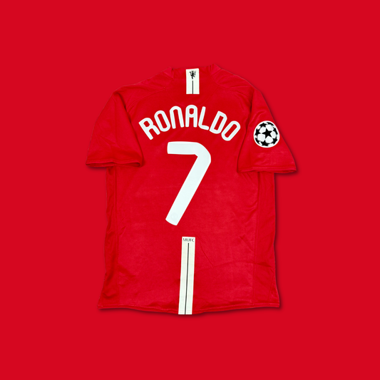 2007/08 Manchester United Home Shirt - Cristiano Ronaldo - M