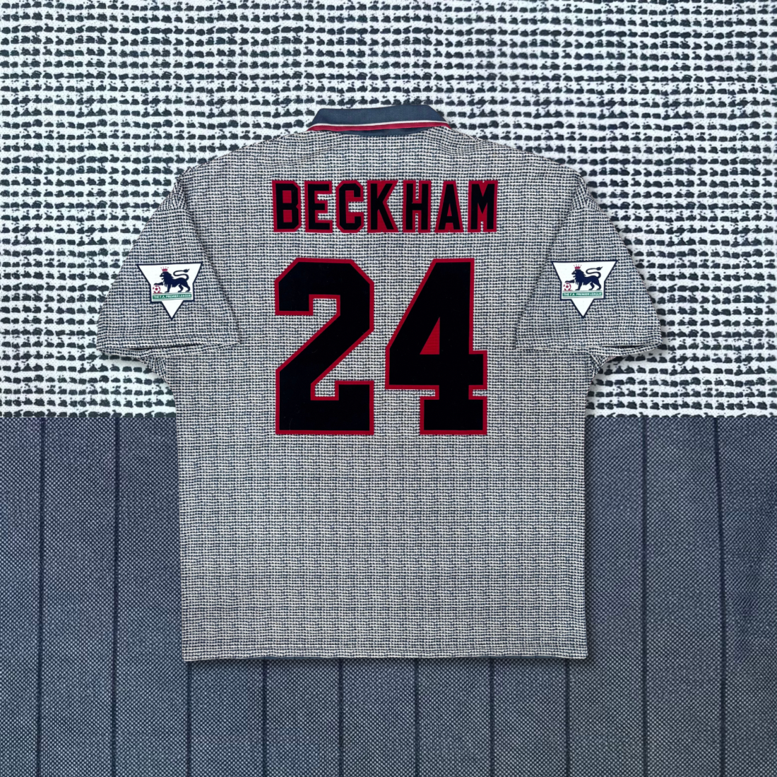 1995/96 Manchester United Away Shirt - Beckham - L