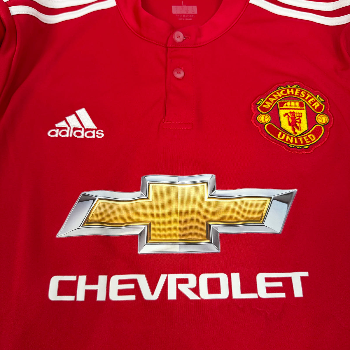 2016/17 Manchester United Home Shirt - Valencia - L