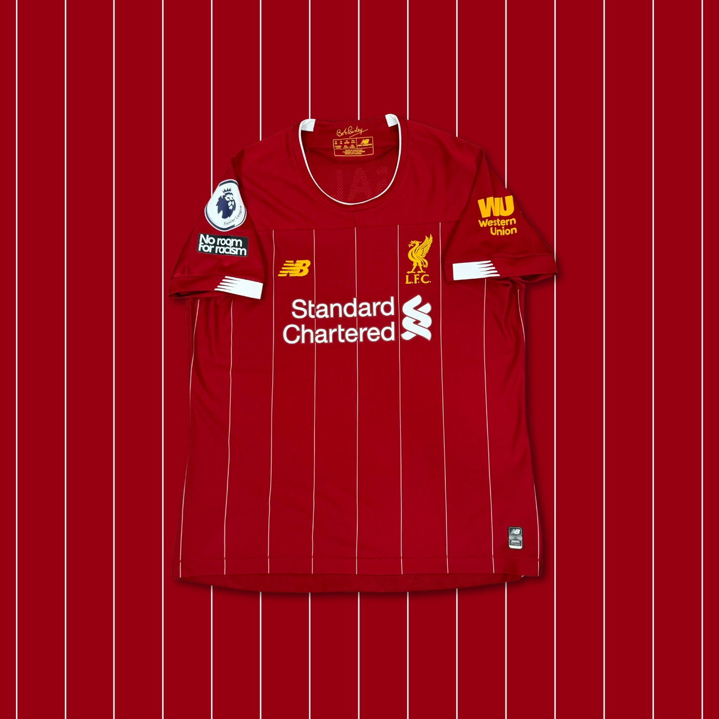 2019/20 Liverpool Home Shirt - Salah - M