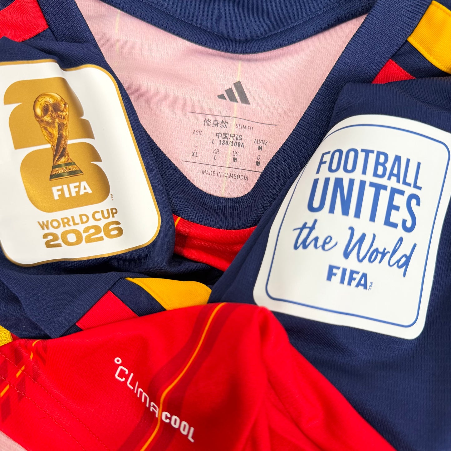 2026/27 Spain Home Longsleeve Shirt  - Willliams Jr - M