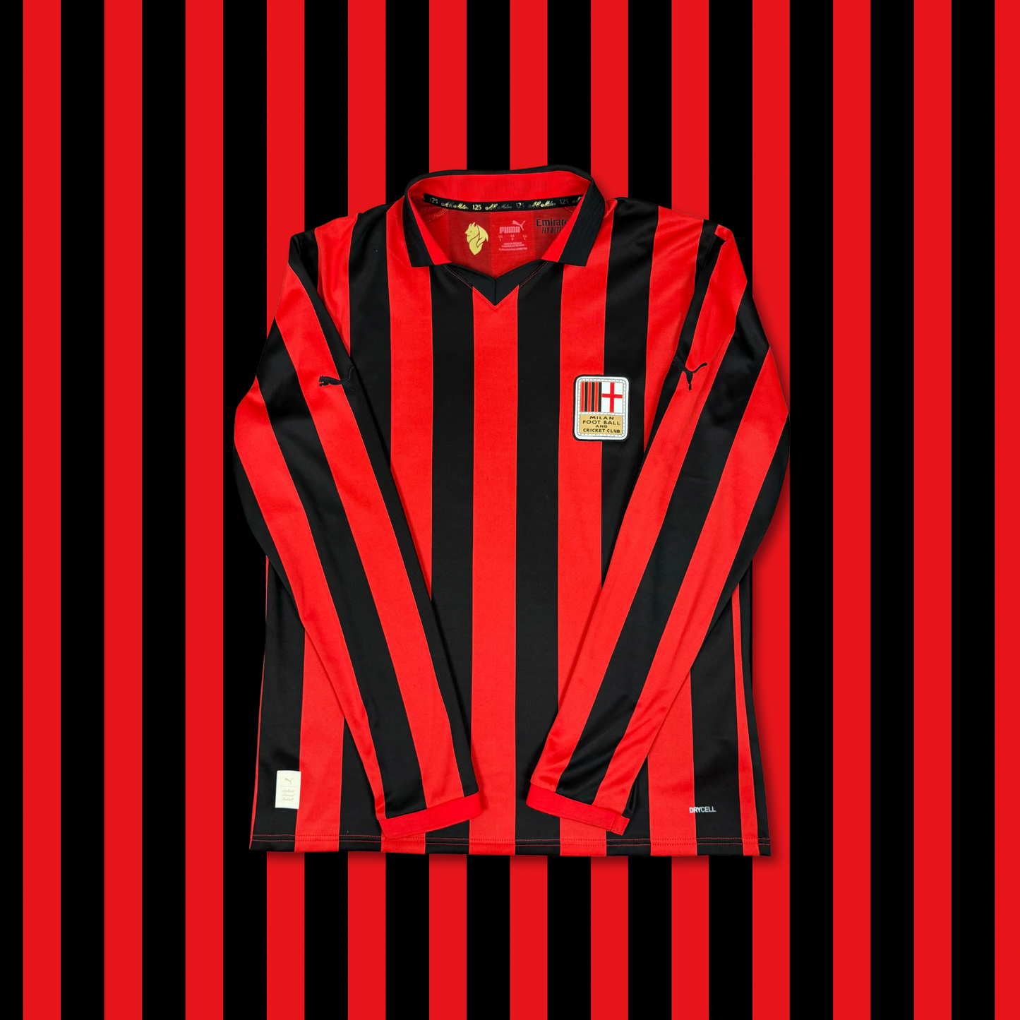 2024/25 AC Milan Anniversary 125th Home Shirt - Reijnders - L