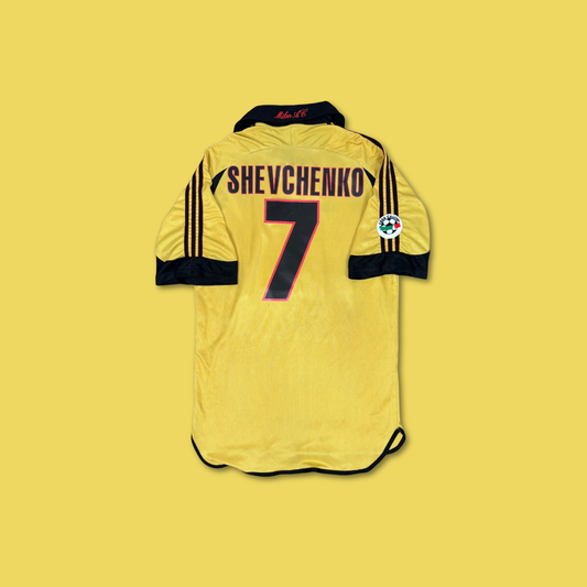 1999/00 AC Milan Centenary Shirt - Shevchenko - L