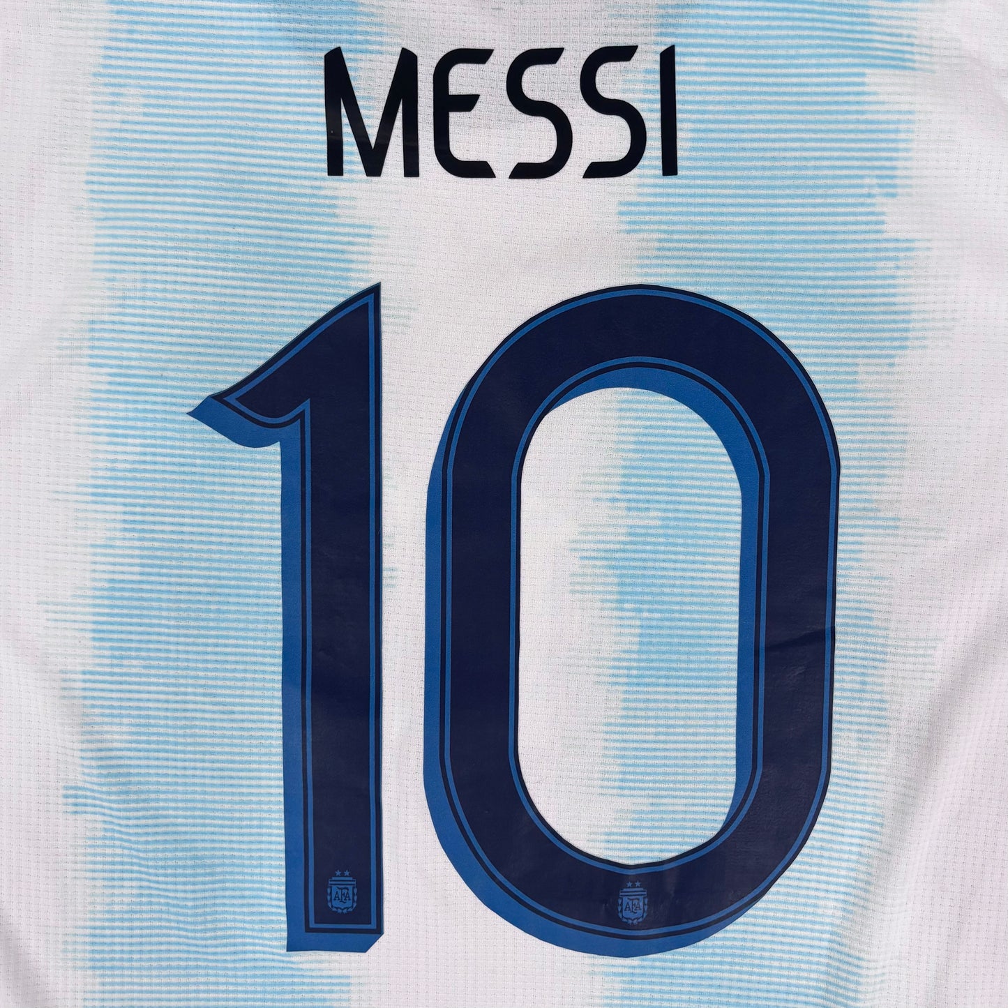 2018/19 Argentina Home Shirt - Player Issue - Messi - M